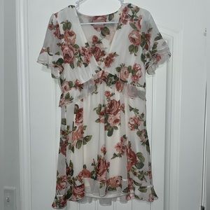 Show Me Your MuMu mini floral dress